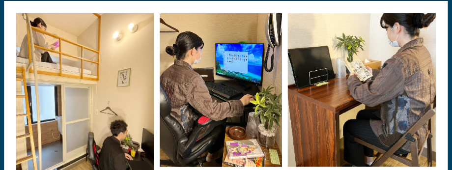 ストーク推しその１！　ニーズに合わせて選べる3タイプのブース